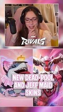 NEW Jeff and Maid-Pool Skin Reacts 😱 #marvelrivals