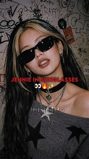jennie unnie in sunglasses 😭🫶🏻 #fashion #blackpinkfashion #outfitideas #celebrityfashion #ootd