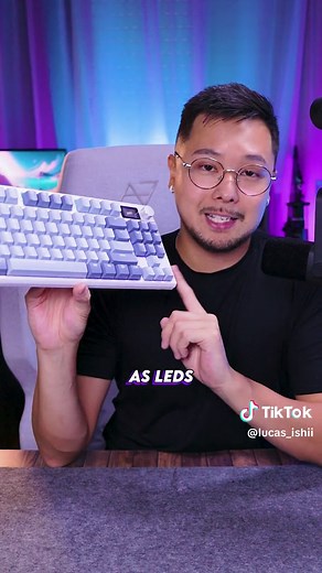 Teclado Mecânico Sem Fios com Tela e Knob de Volume | Ataque Shark K86