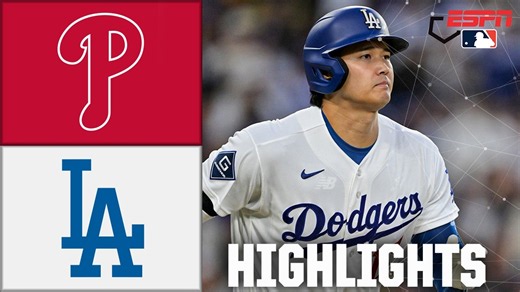 Philadelphia Phillies vs. Los Angeles Dodgers | Full Game Highlights | ESPN MLB