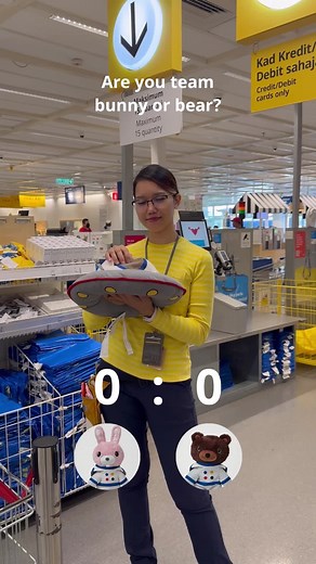 Cosmic Hangout: Bunny vs. Bear - A Space Showdown