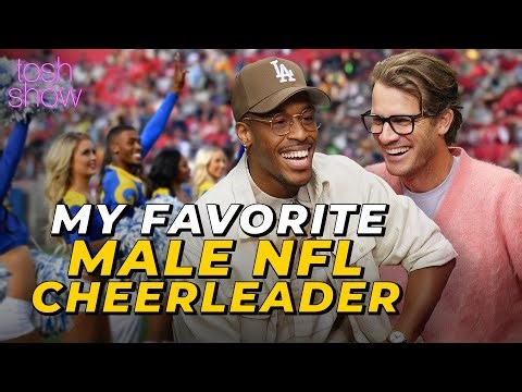 My Favorite Male NFL Cheerleader - Quinton Peron | Tosh Show