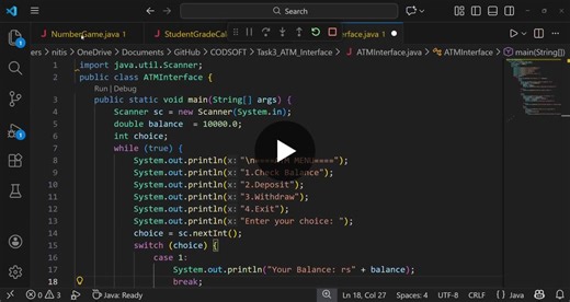 #codsoft #javainternship #task1completed #numbergame #javaprogramming #corejava #internshipexperience #learningbydoing #codingjourney #studentdeveloper #futuredeveloper | Lohith Vadlamudi