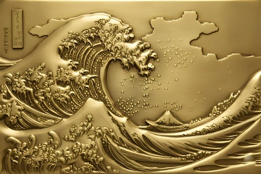 Digital STL File Download, Great Wave Relief, CNC Router, 3D Engraving, Wood Carving, Mold Casting, Asian Art, Instant Download - Etsy