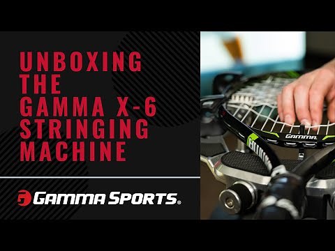 Unboxing the GAMMA X-6 Stringing Machine