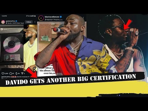 Davido Bags Another 60K Sales Plaque In UK While Wizkid Shuts Down O2 Arena With Vibez Kartel!