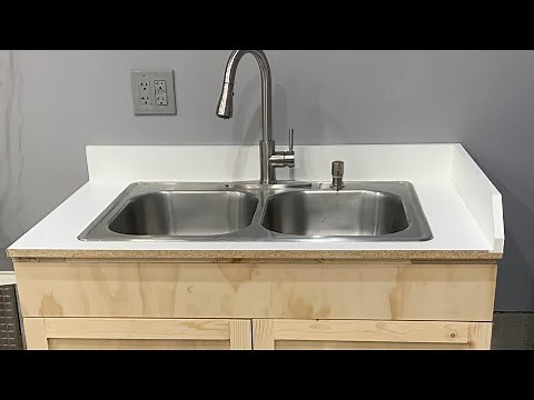 Build Cabinets The Easy Way How to Build Cabinets Build A Sink Base