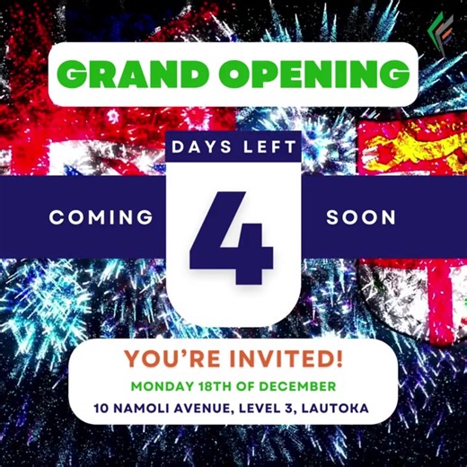 55 reactions · 4 comments | ⏰ The countdown is ticking away Fiji, and...