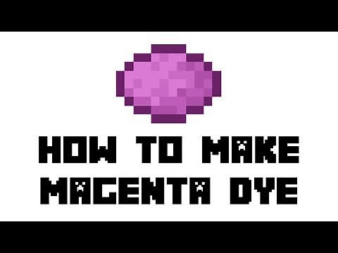 Minecraft Survival: How to Make Magenta Dye