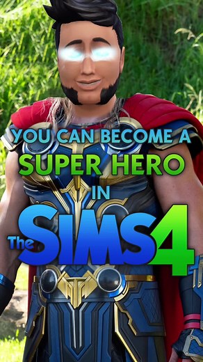 You can become a superhero in the Sims 4! #thesims #simstok #sims #sims4 #thesims4 #gaming #fyp #sims4tok