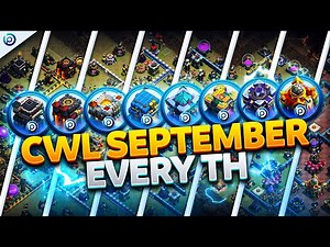 The NEW BEST CWL and WAR BASE LINKS For Every Town Hall in CoC 2024 | Clash of Clans Base Layouts