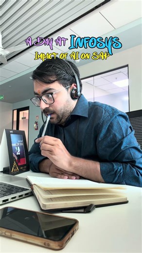 A Day At Infosys- Impact of AI on SAP