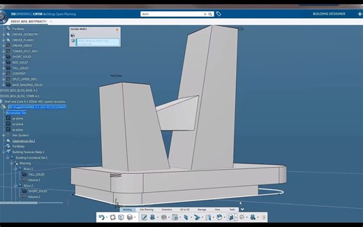 CATIA快速创建完整的概念结构模型