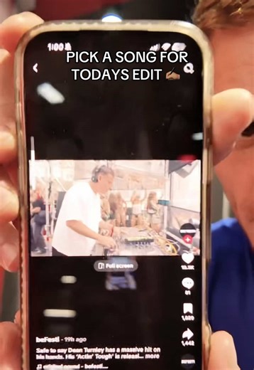 Pick A Song For Today's Edit with Dean Turnley