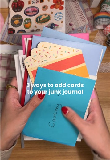 Creative Ways to Incorporate Cards in Your Junk Journal