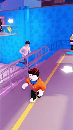 Royal plays JINU PRISON RUN #roblox #shorts