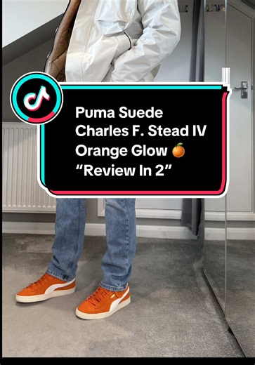 Puma Suede Review: Charles F. Stead IV in Orange Glow
