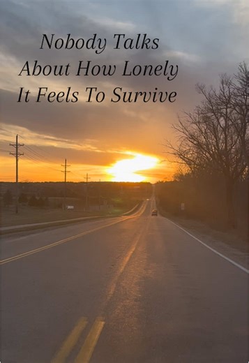 Loneliness And Isolation Is A Lonely Road, You Feel Like Nobody Sees You, But I Am Here To Tell You I DO See You And I Knoe How It Feels To Travel A Road Of Lonliness And Isolation ❤️ #lonliness #isolated #isolation #singlemom #survival #momsurvival #survivalmode #motherhood #momlife #silentbattles #fightyourbattles #strength #iseeyou #youarenotalone #togetherness #community #mom #momtok #mama #fyp #foryoupage