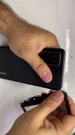 oppo a55 remove back case