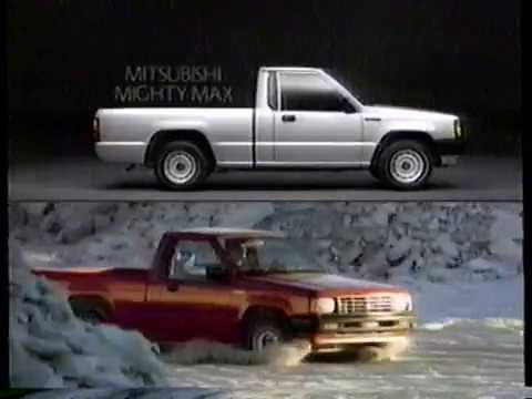 1988 Mitsubishi Max Pickup TV Commercial