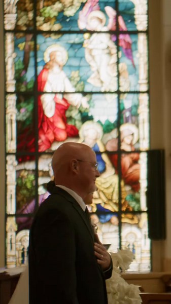 Emotional Bride and Groom First Look Moments