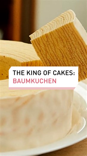 Have you tried the “king of cakes”? Baumkuchen: layered, flame-baked, and full of tradition. From Germany to Japan, this tree-ringed pastry is a true classic. #dweuromaxx | DW Euromaxx