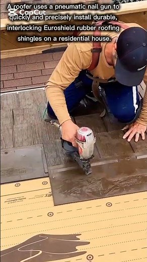 Premium Rubber Roofing Install