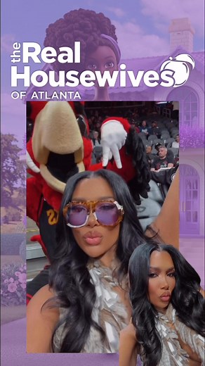 Real Housewives of Atlanta 🍑 Brit Eady enjoys a night out supporting the Hawks | Housewives From A Housewife