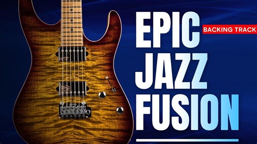 【即兴伴奏】Modern Jazz Fusion Guitar Backing Track in Bm
