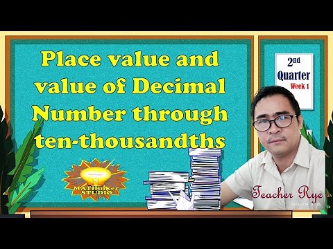 Math 5 - Place Value and Value of Decimal Number