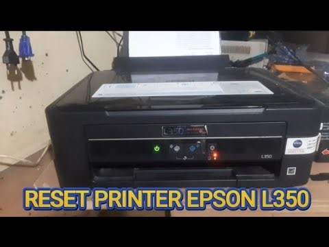 RESET PRINTER EPSON L350 #reset #printer #epson
