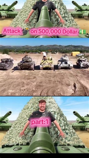 Attack 💣 on 500000 dollar 💵#mrbeast #mrbeast6000 #mrbeastchallenge #virale #fyp