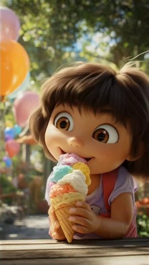 🍦 “Dora ka Ice Cream Adventure 😋🍨 | Cutest Animated Short Ever!”