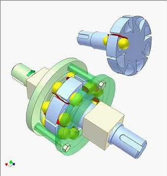 Ball overrunning clutch 1