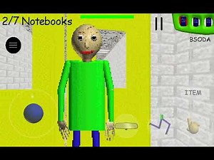 Baldi basics mod menu showcase :0 and credits to the owner!