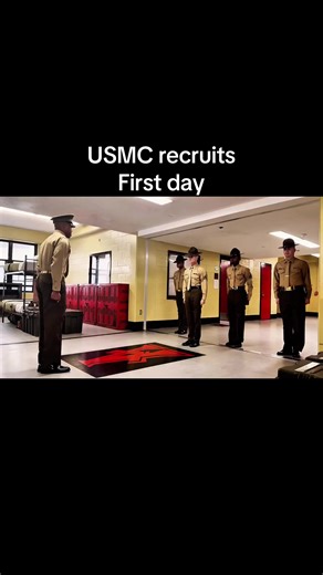 USMC first day #usmc #marines #marine #cadence | marines