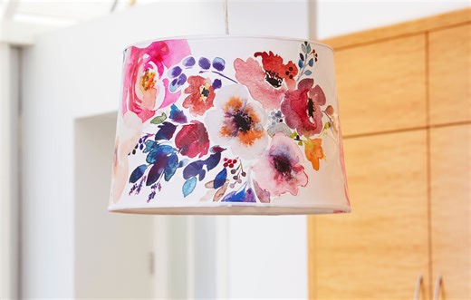 This DIY Lampshade Belongs in a Boutique