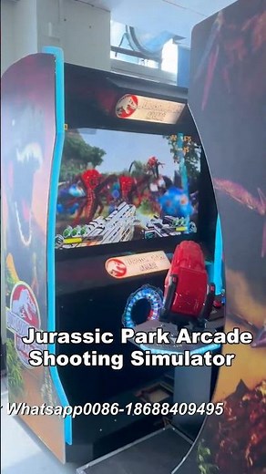 Jurassic Park Arcade Shooting Simulator | Epic Dinosaur Gun Game for Sale by HomingGame#shorts