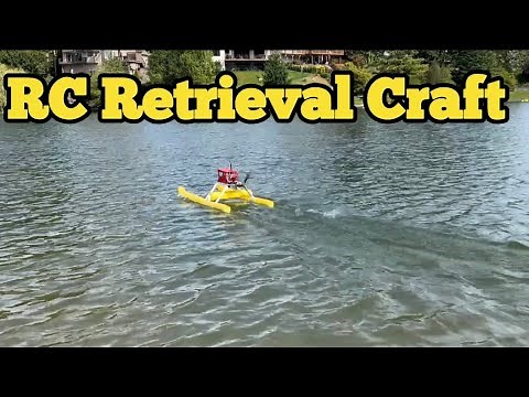 Staying dry….. RC Recovery craft