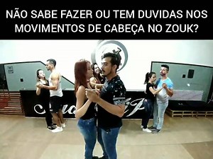 15 reactions | [MOVIMENTO DE CABEÇA NO ZOUK]⚠️ Quer uma explicação detalhada sobre condução(CAVALHEIRO) e execução(DAMA) nas movimentações de cabeça? Assista este vídeo!  | Studio VIP | Facebook