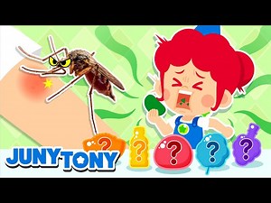 🦟 The Secrets of Mosquitoes | Colorful Rainbow Desserts and   More Songs for Kids | JunyTony - Videos For Kids