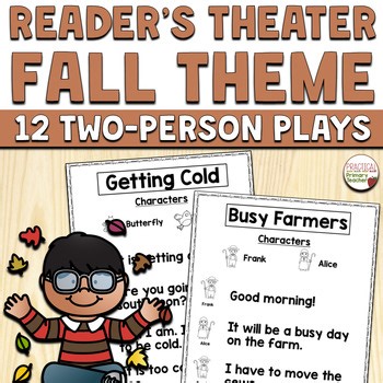 Reader's Theater Scripts Fall 2 Parts Reader's Theater Partner Plays