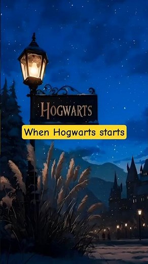 When Does Hogwarts Actually Start? 🏰✨ #harrypotter