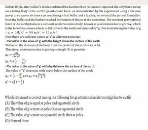 Robert Boyle, after Galileo's death, confirmed the fact that if... | Filo