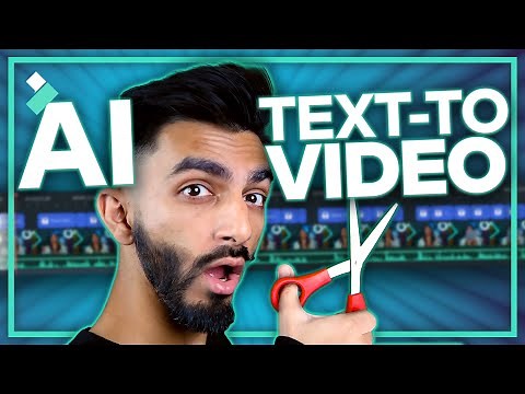 AI Text-Based Editing with Filmora 13