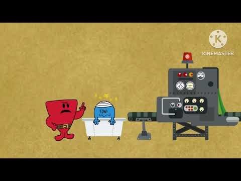 The Mr. Men Show Mr. Bump Hiccup Bubbles (Chinese Mandarin)