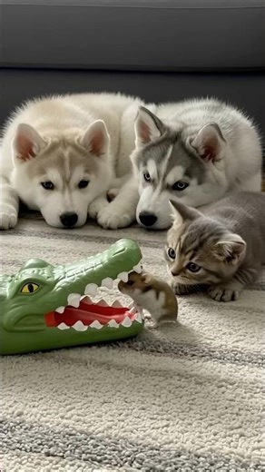 Mouse explodes into confetti!! #mouse #dog #toy #confetti