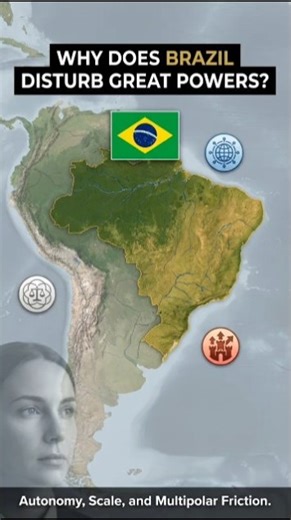 🇧🇷 WHY DOES BRAZIL TROUBLE THE GREAT POWERS ?