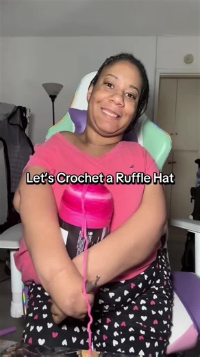 Let’s Crochet a Ruffle Hat