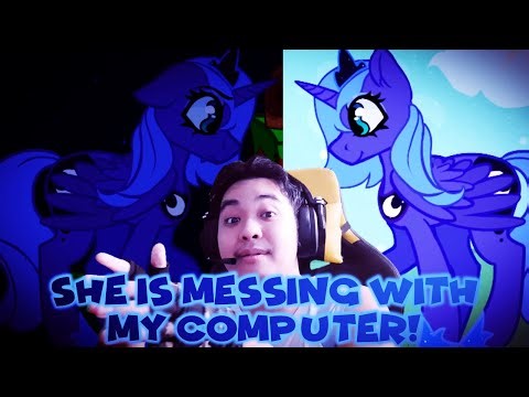 SHE IS MESSING WITH THE GAME!!! | Friday Night Funkin' VS Luna Game